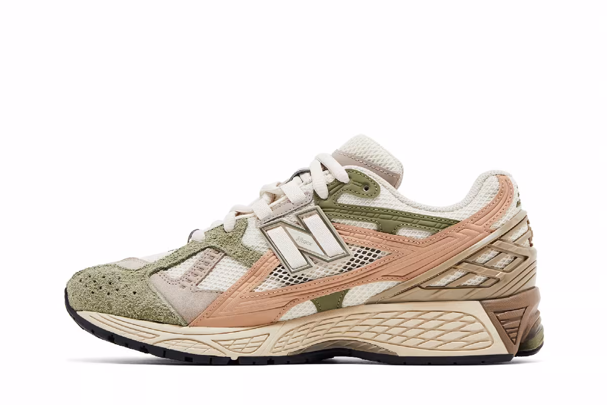 New Balance 1906U Linen Dark Olivine, view 4