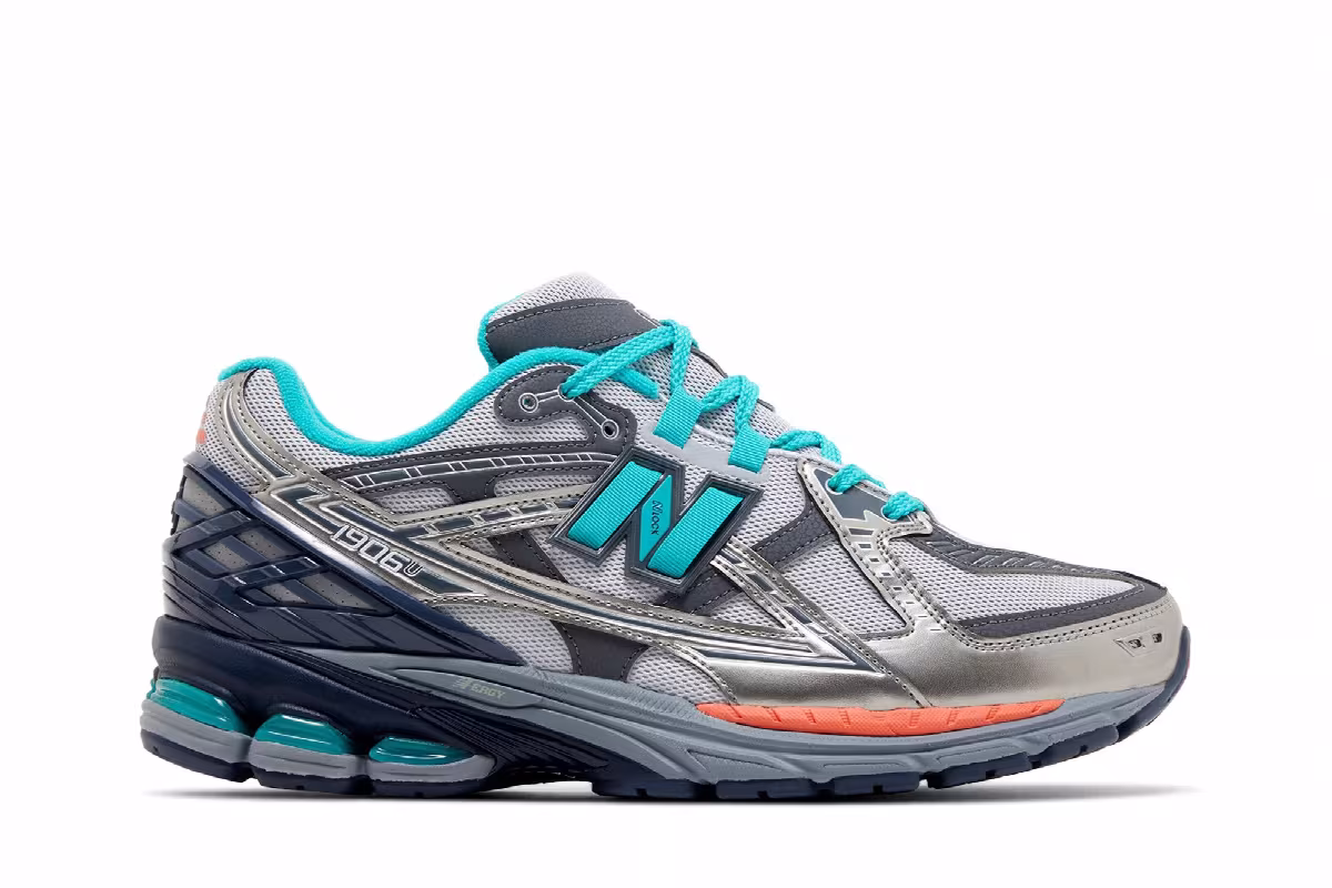 The Whitaker Group x New Balance 1906U Willful Bias Pack - Electric Teal, view 2