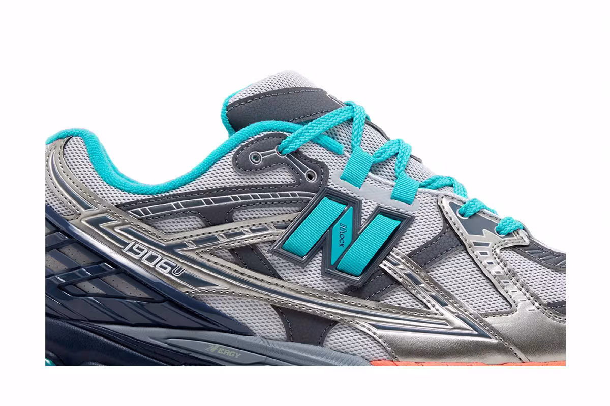 The Whitaker Group x New Balance 1906U Willful Bias Pack - Electric Teal, view 3