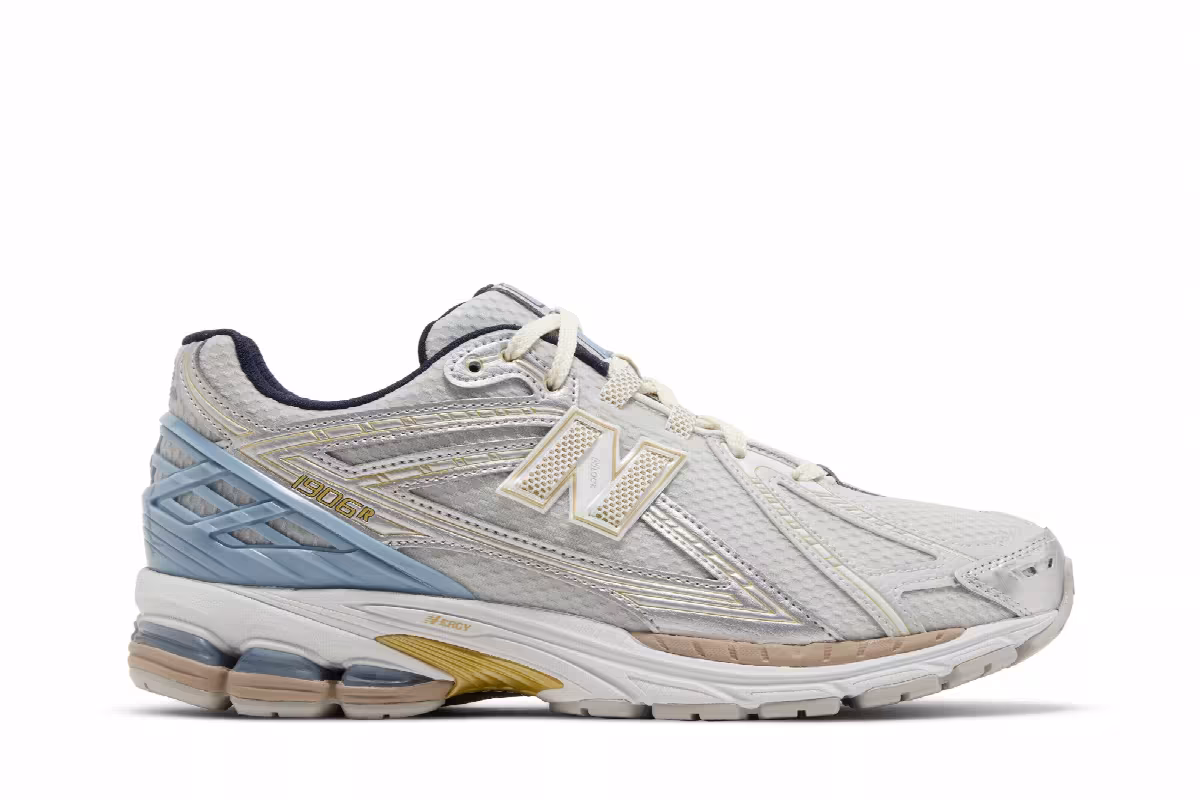 Kith x New Balance 1906R White, view 2