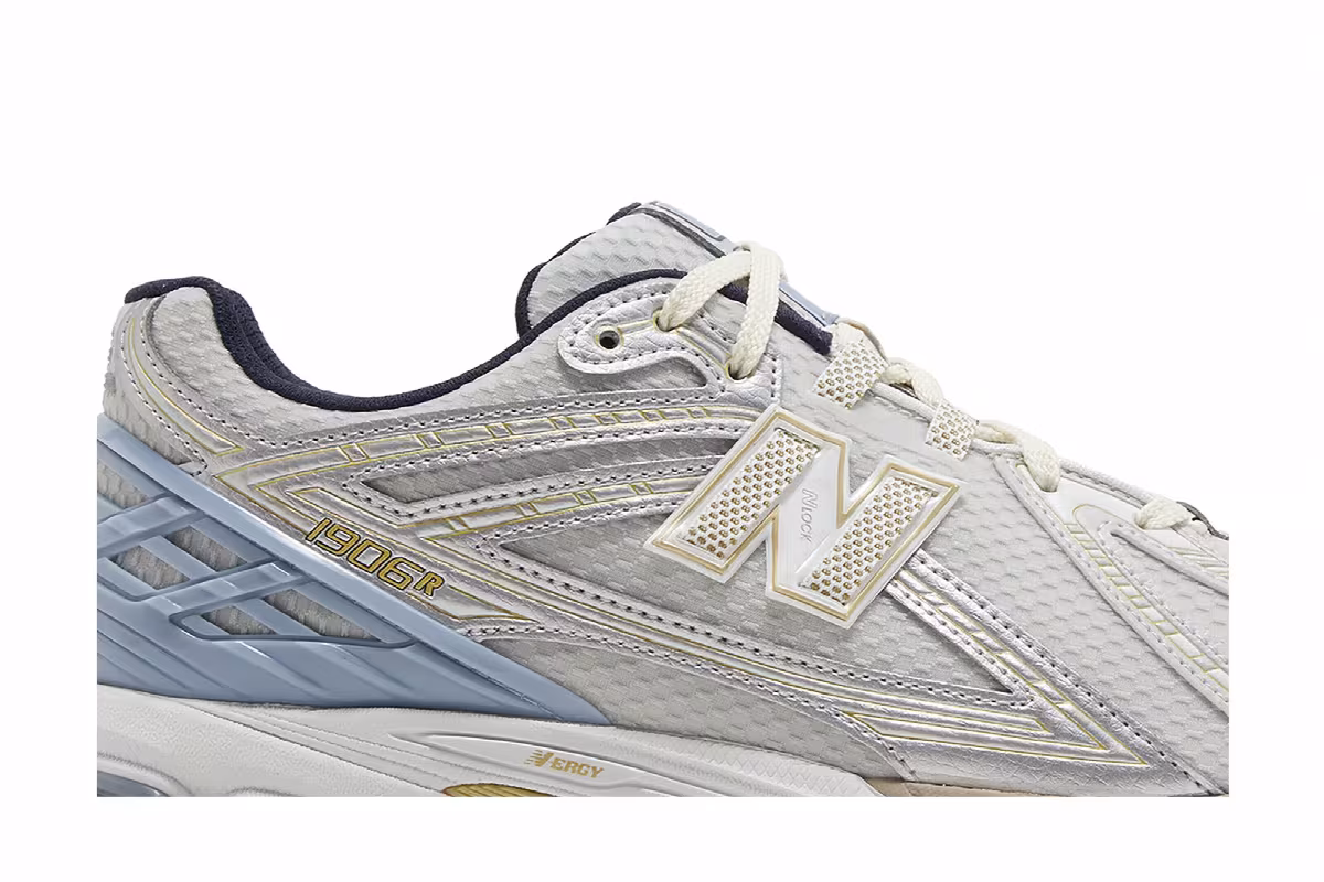 Kith x New Balance 1906R White, view 3