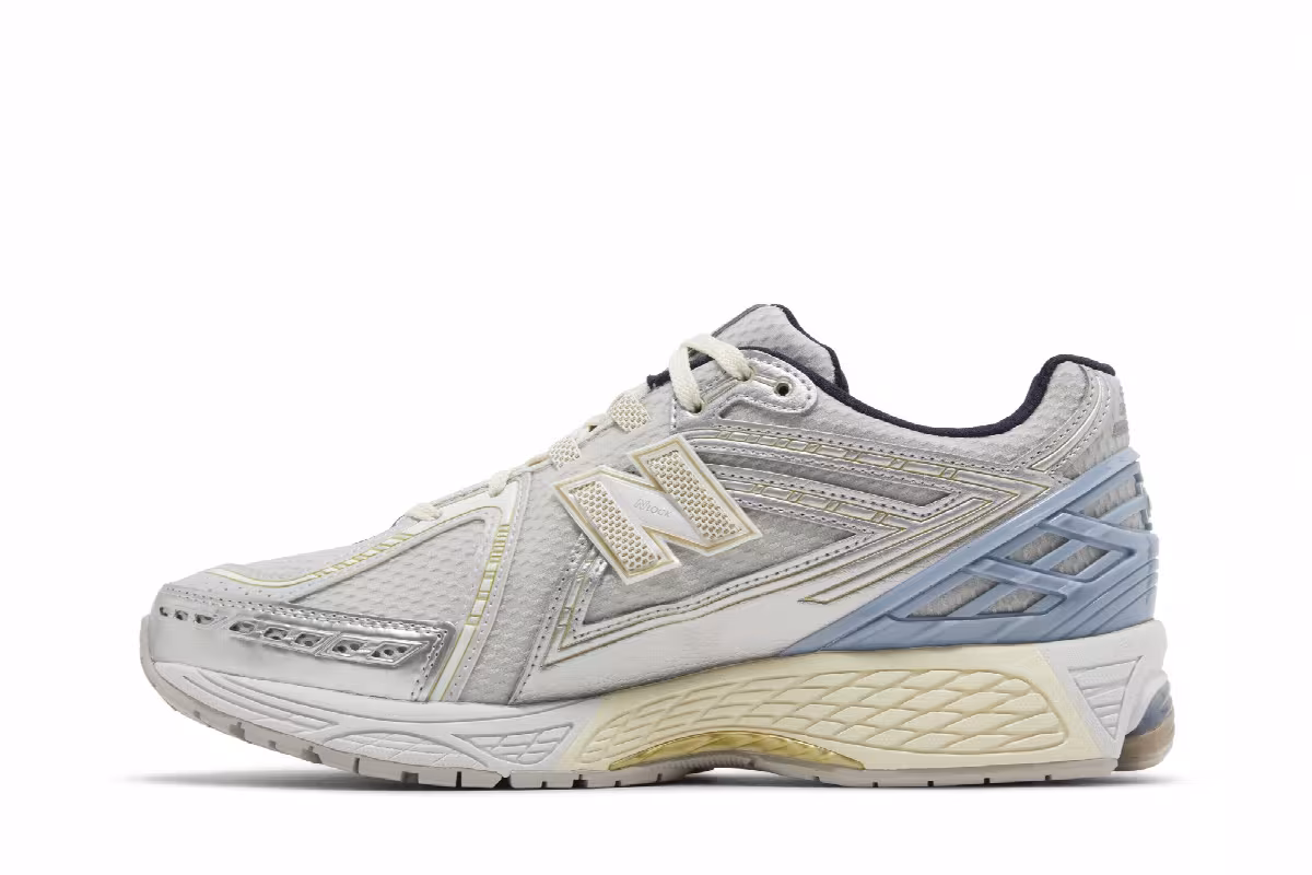 Kith x New Balance 1906R White, view 4