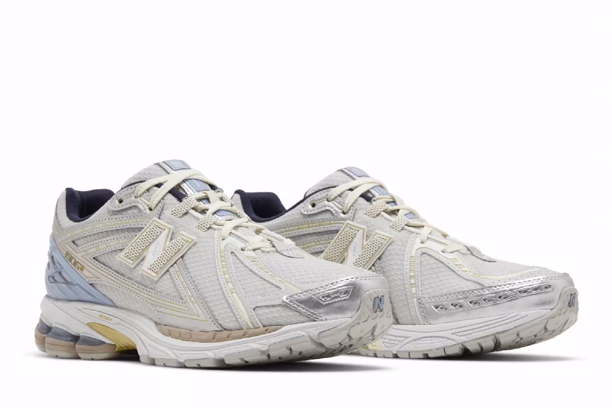 Kith x New Balance 1906R White, view 9