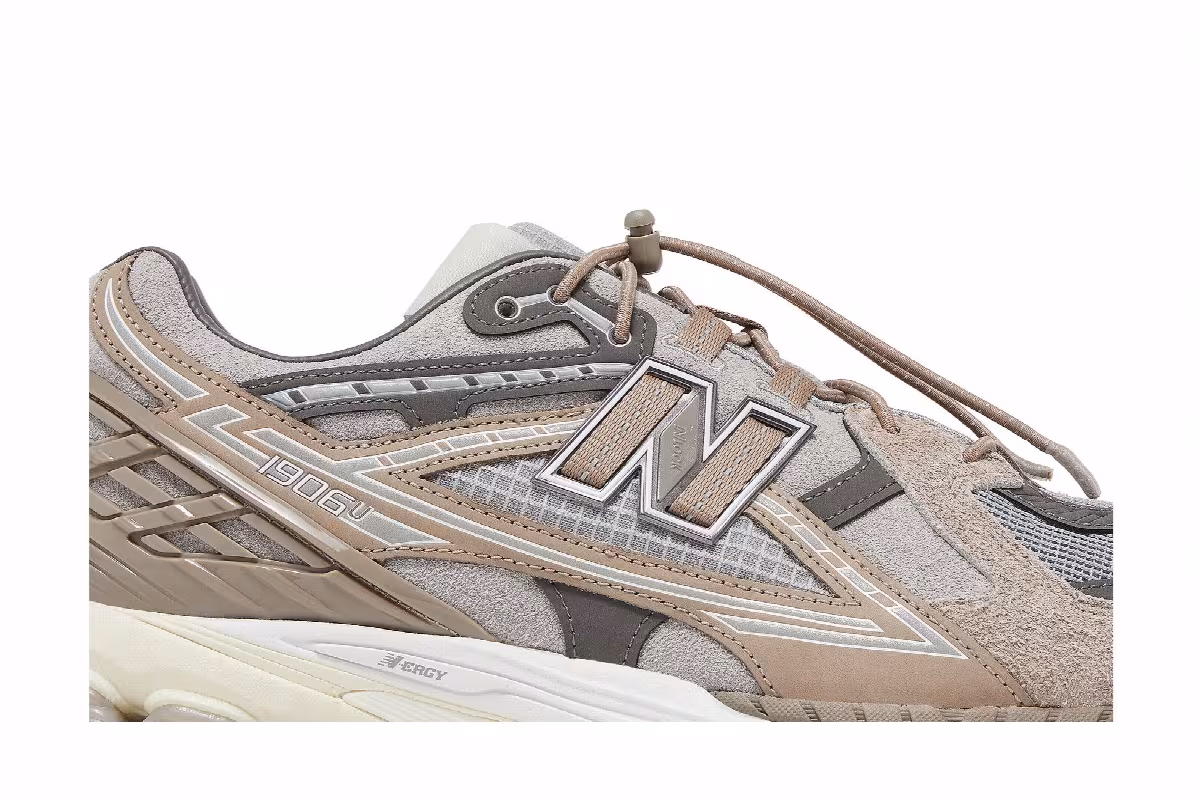 INVINCIBLE x N.HOOLYWOOD x New Balance 1906U Grey Titan, view 3