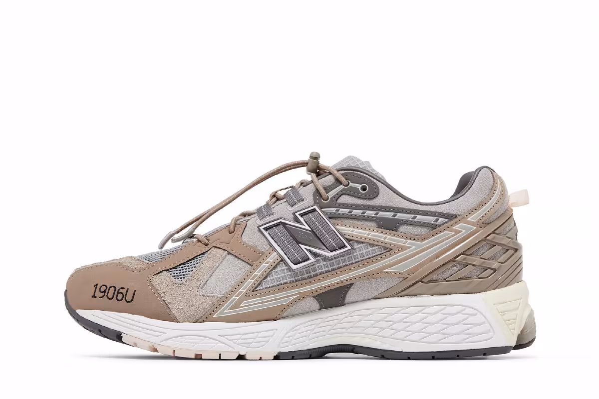 INVINCIBLE x N.HOOLYWOOD x New Balance 1906U Grey Titan, view 4