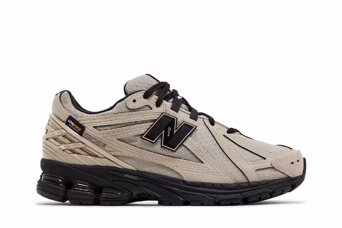 New Balance 1906R Light Mushroom Black, view 2