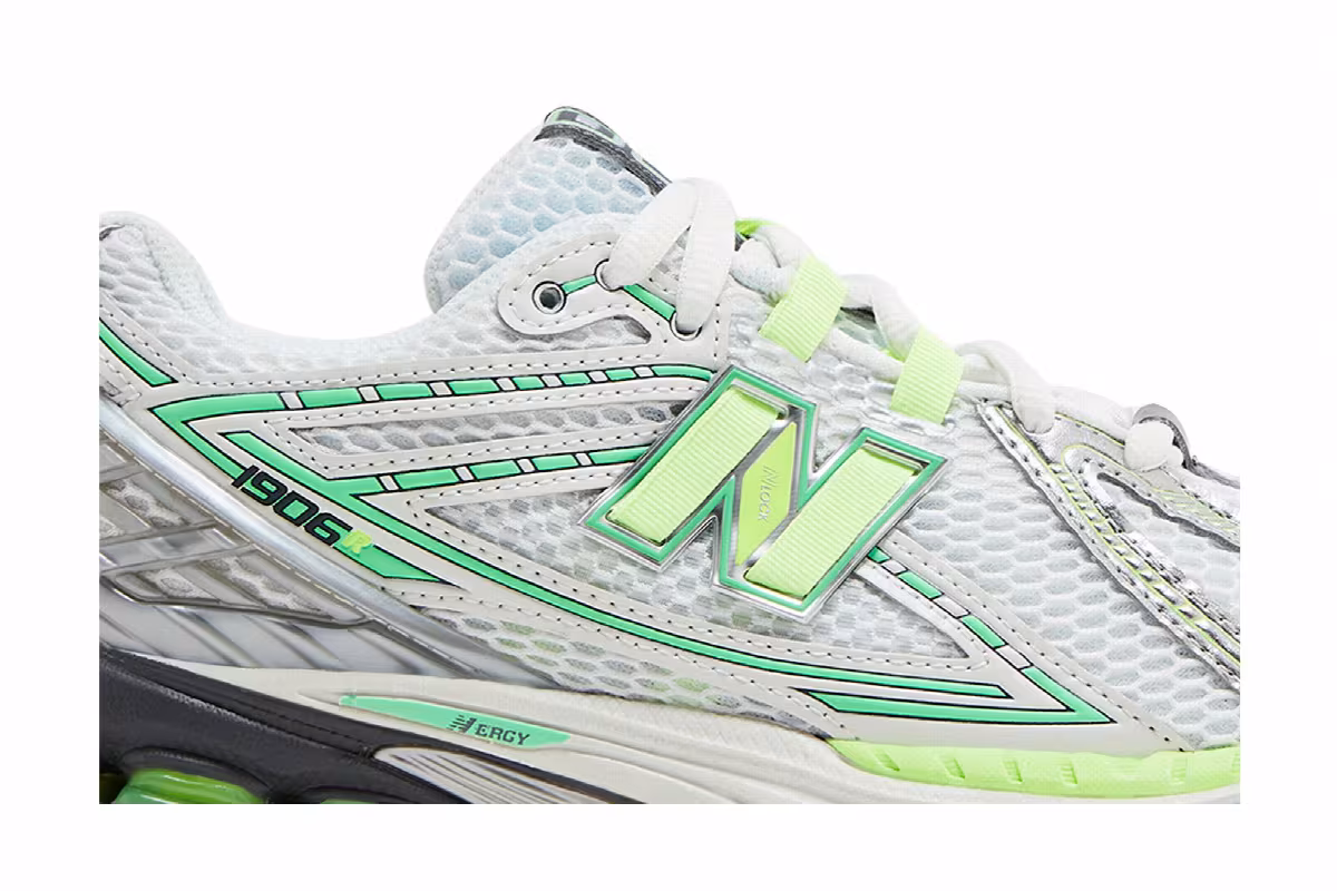 New Balance 1906R Neon Pack - Green, view 3