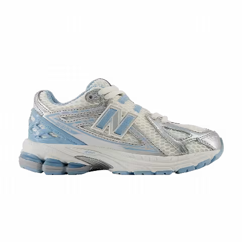 New Balance 1906R Little Kid Wide 'Silver Metallic Chrome Blue'