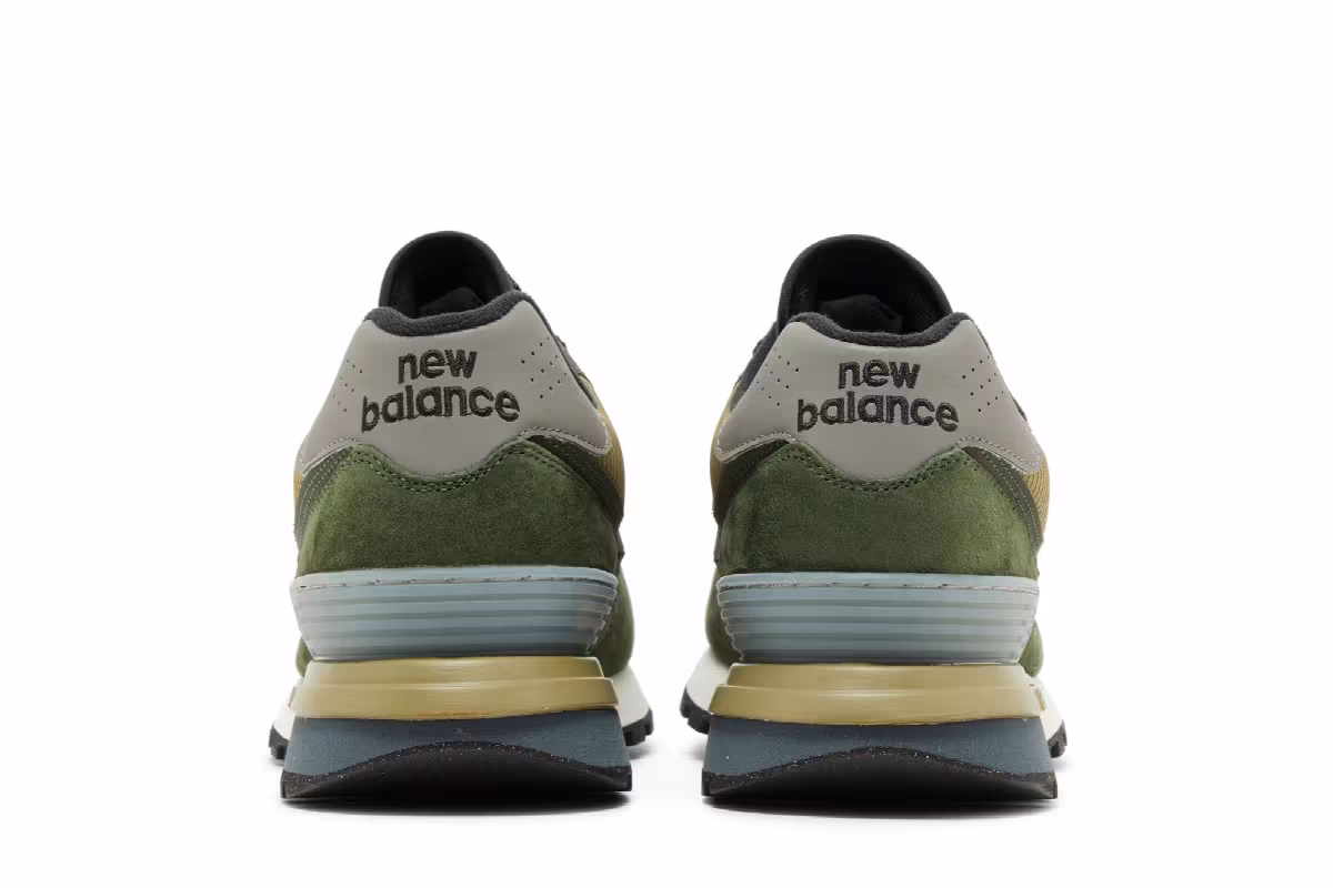 Stone Island x New Balance 574 Legacy Dark Green, view 7