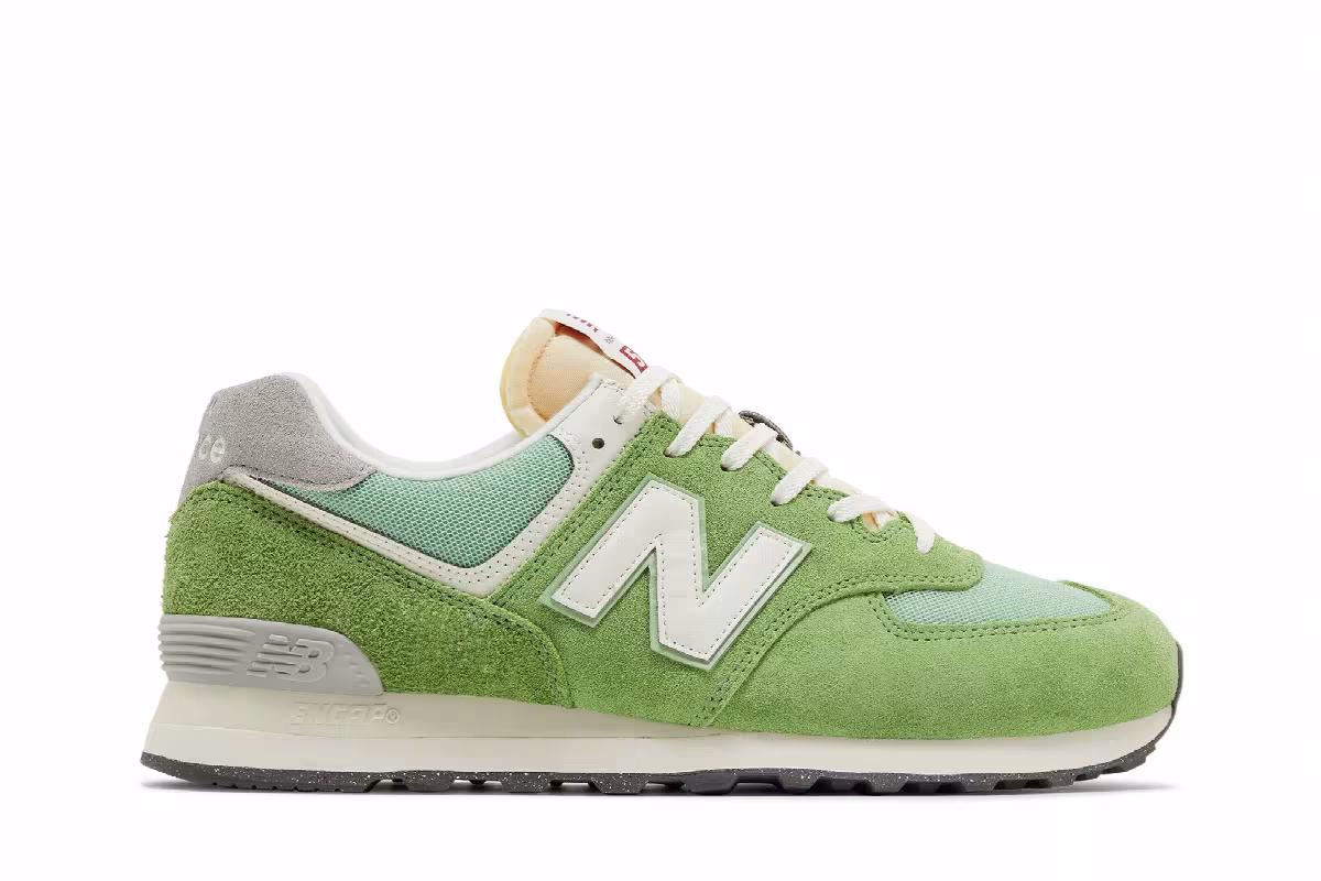 New Balance 574 Chive, view 2