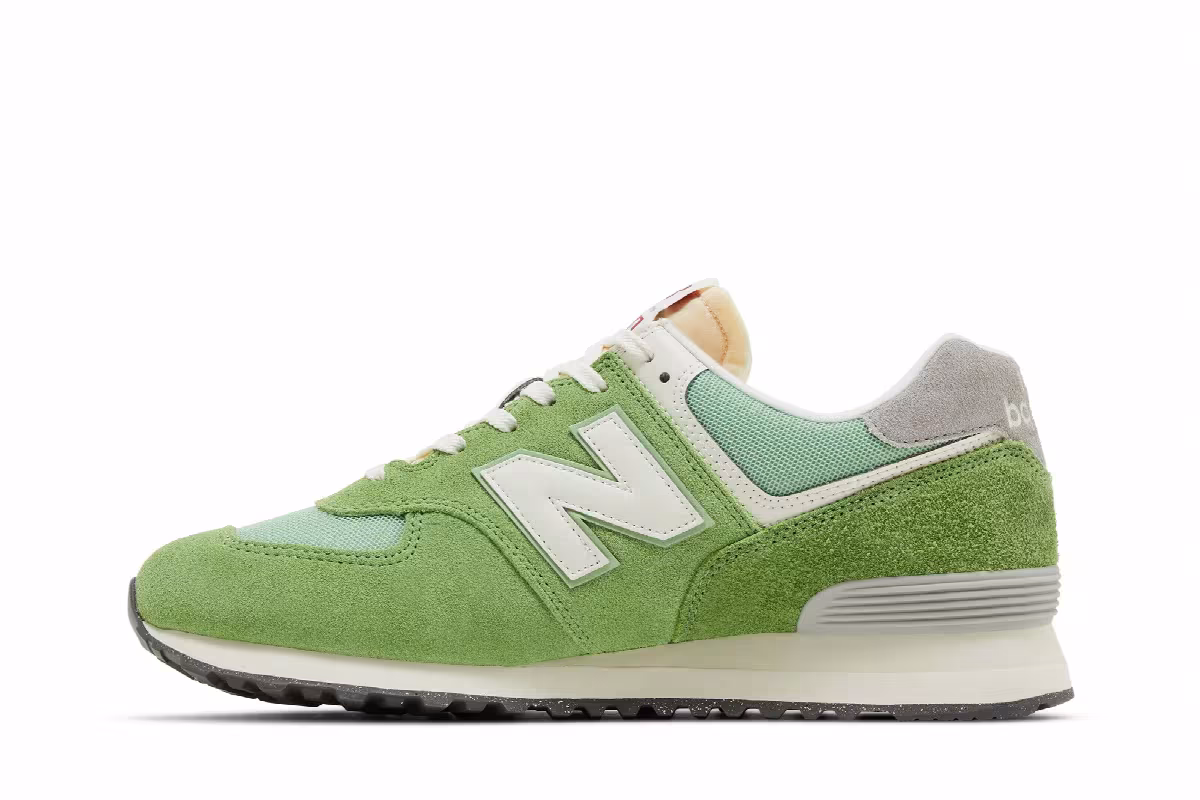 New Balance 574 Chive, view 4