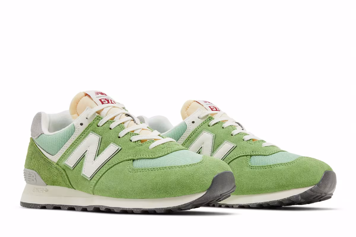 New Balance 574 Chive, view 9