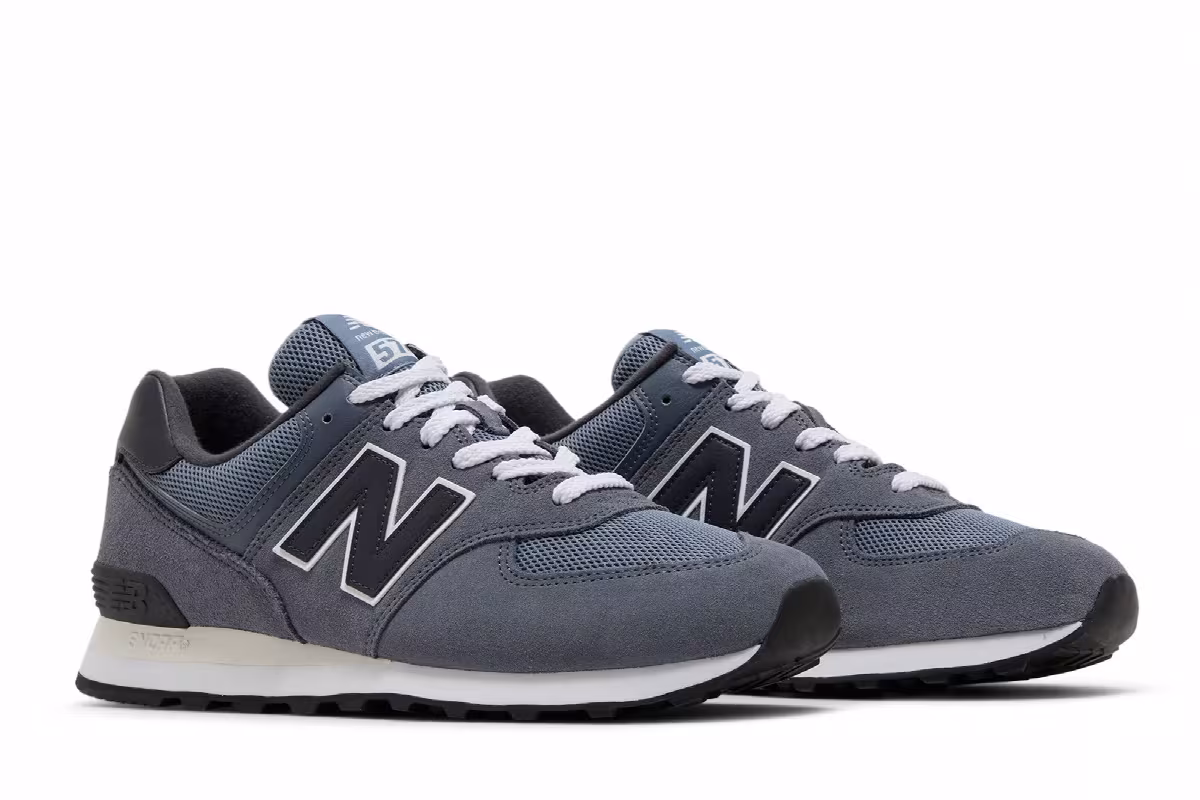 New Balance 574 Dark Arctic Grey Phantom, view 9