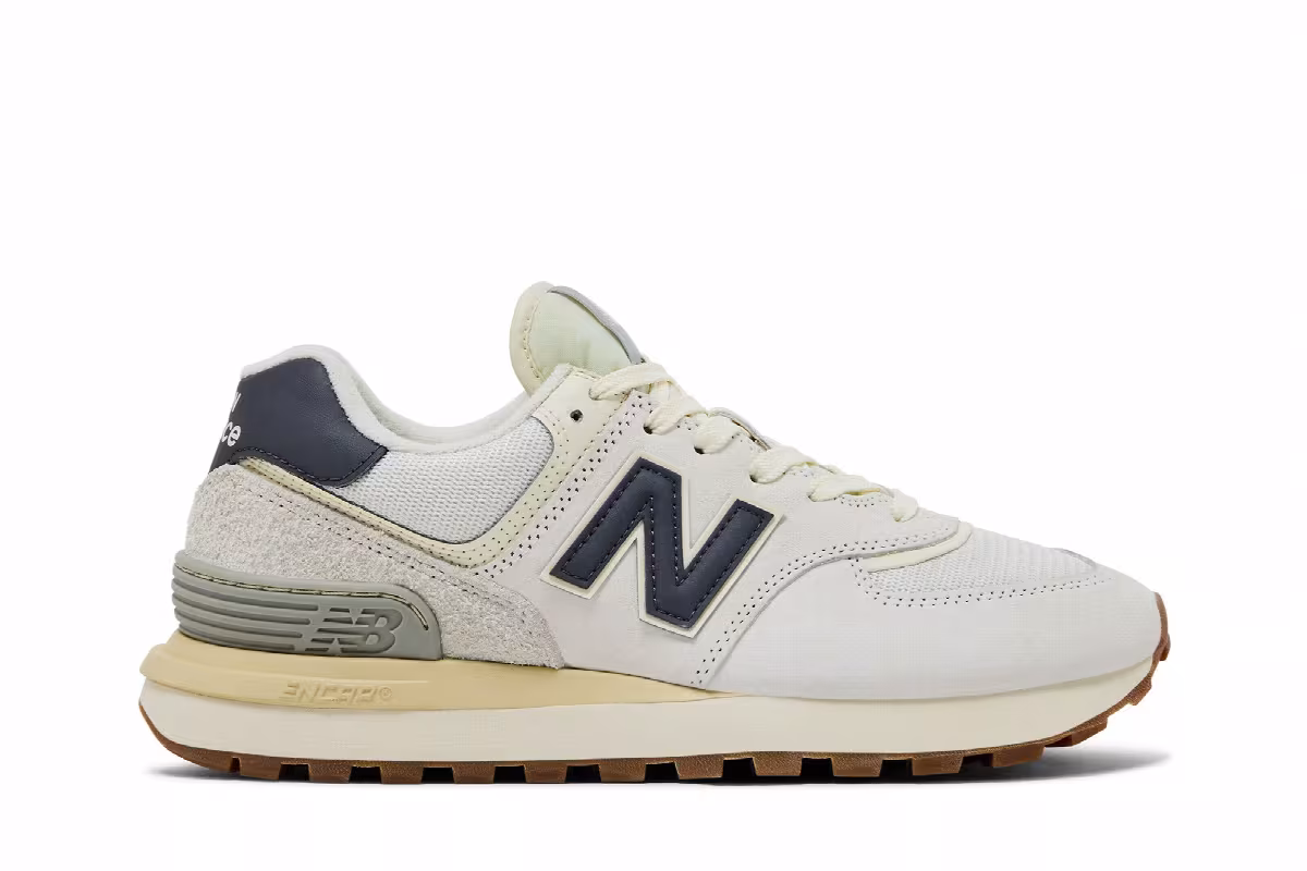 New Balance 574 Legacy White Grey, view 2