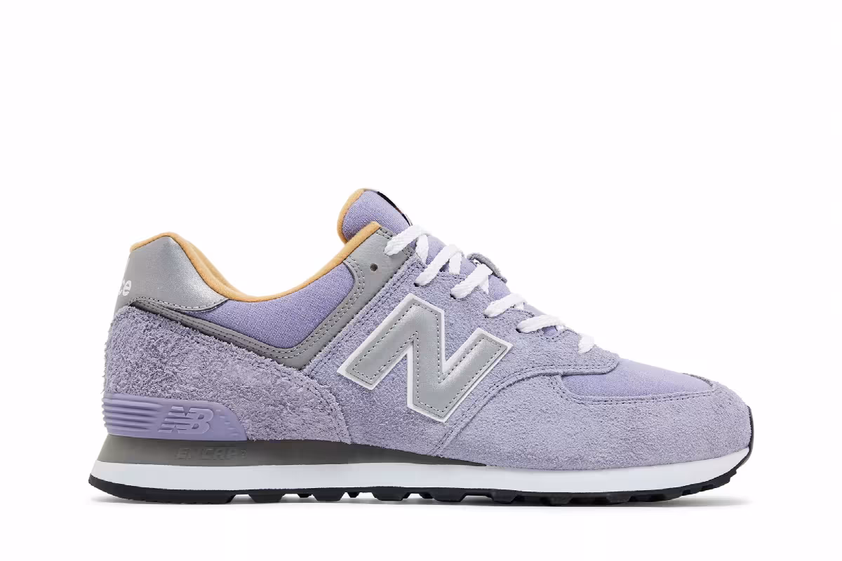 New Balance 574 Mystic Purple, view 2