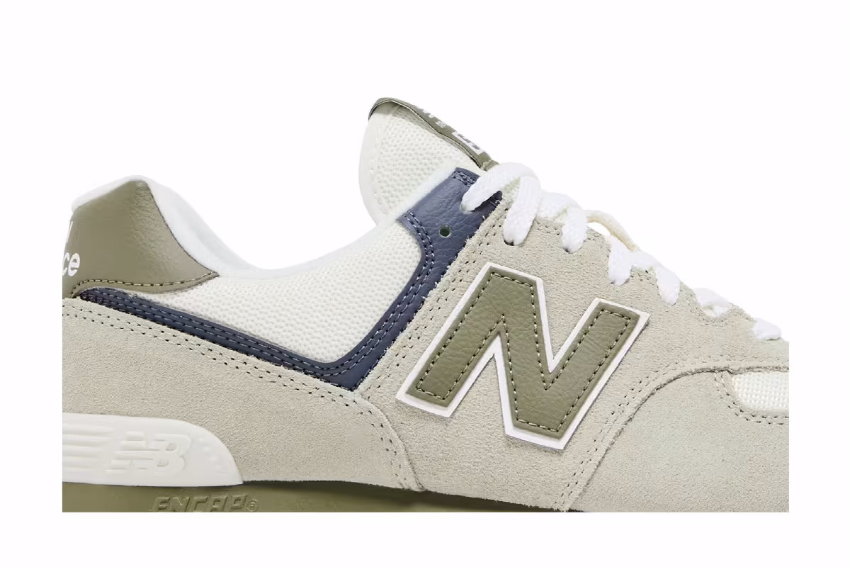 New Balance 574 Moss Green, view 3