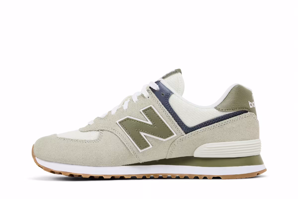New Balance 574 Moss Green, view 4