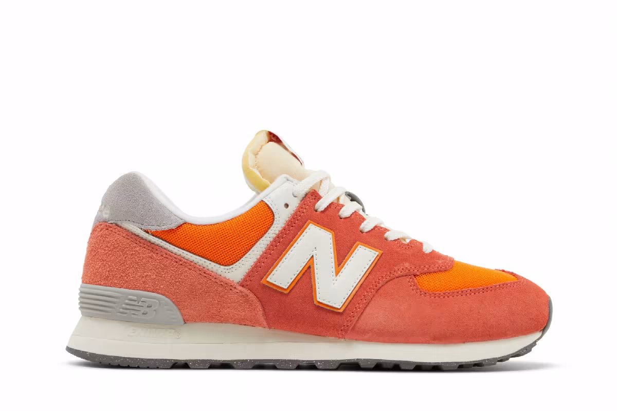 New Balance 574 Gulf Red, view 2