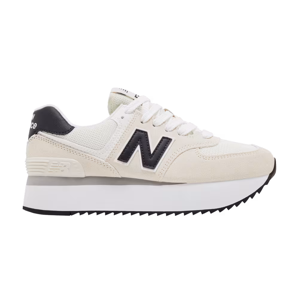 New Balance Women's 574+ Linen Phantom