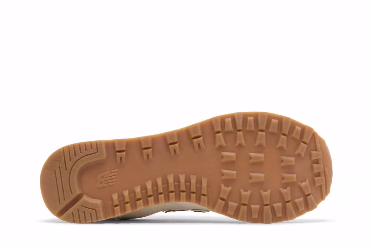 New Balance Women's 574 Linen Rosewood, view 5