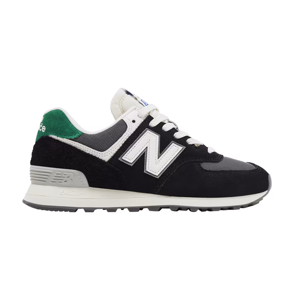 New Balance Women's 574 Black Classic Pine