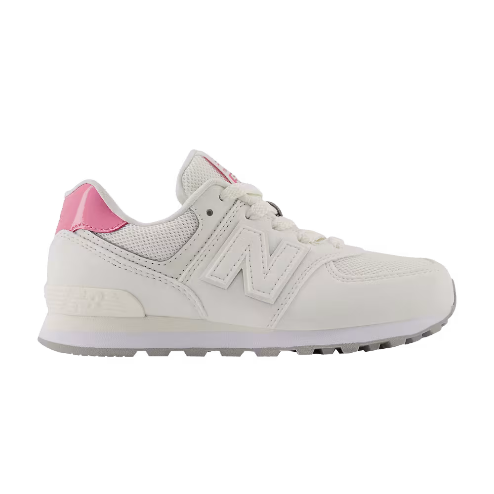 New Balance 574 Little Kid Sea Salt Real Pink