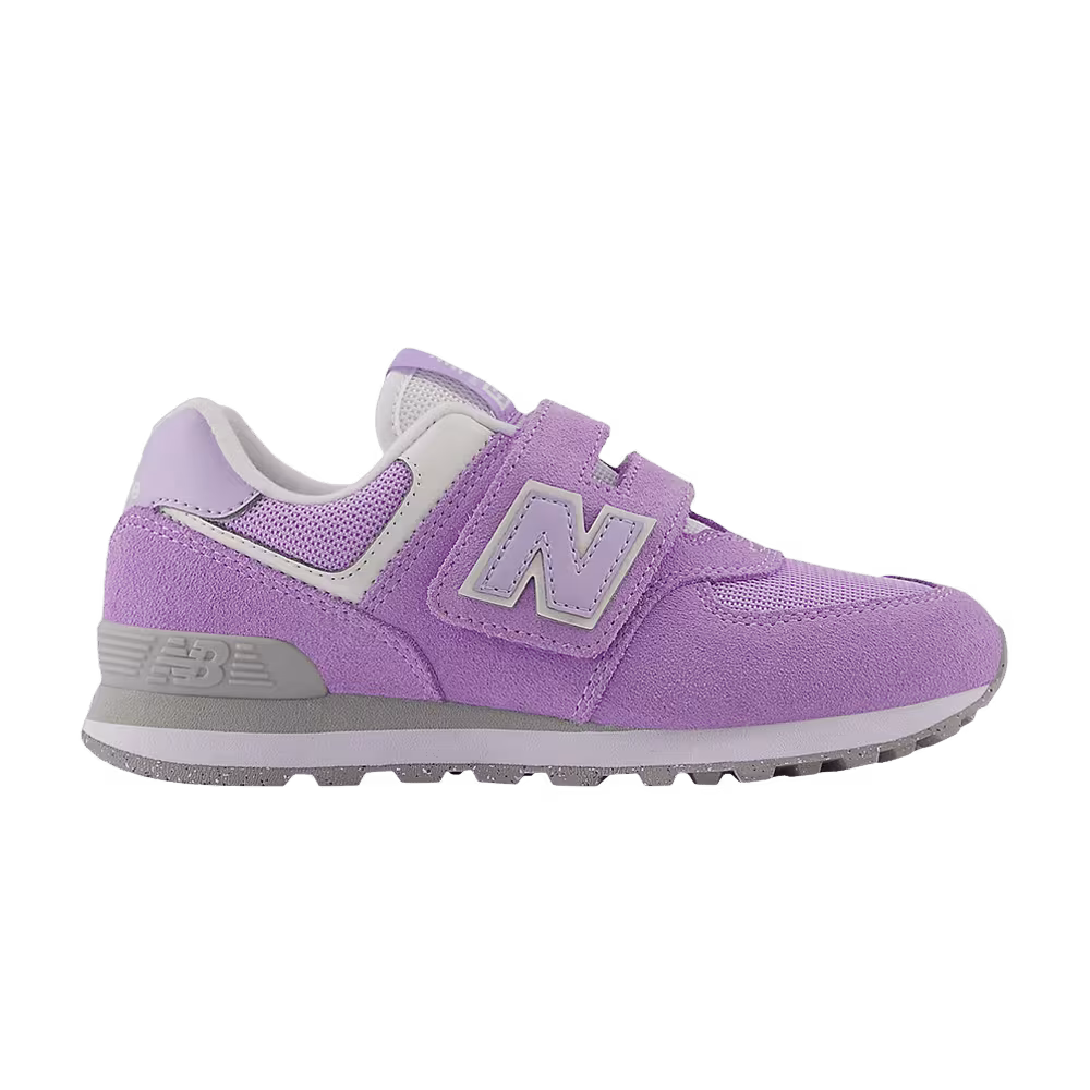 New Balance 574 Hook & Loop Little Kid Lilac Glo
