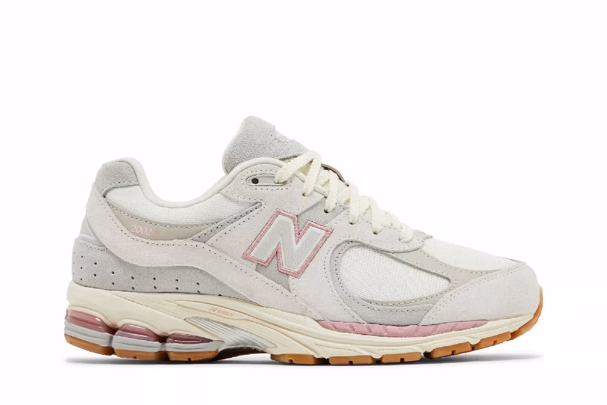 Bandier x New Balance 2002R Sea Salt Reflection, view 2