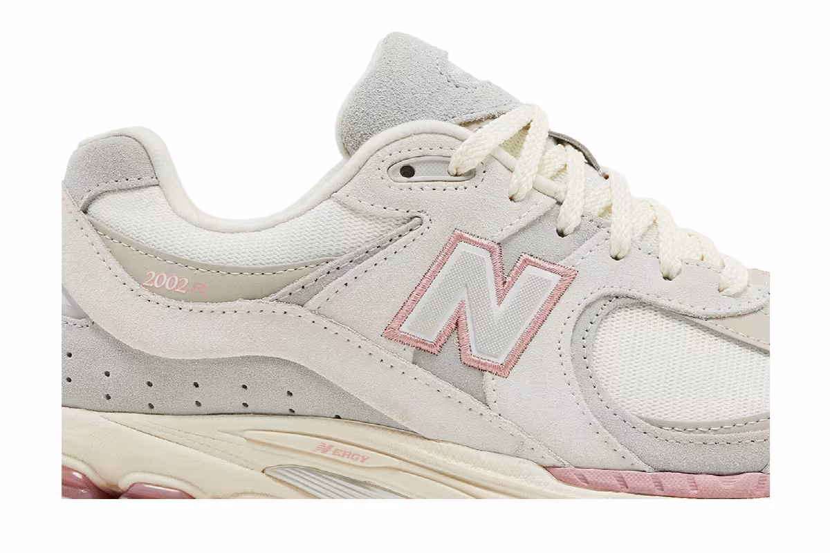 Bandier x New Balance 2002R Sea Salt Reflection, view 3