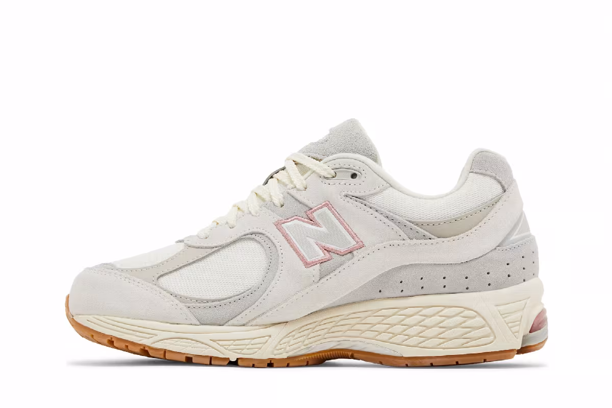 Bandier x New Balance 2002R Sea Salt Reflection, view 4