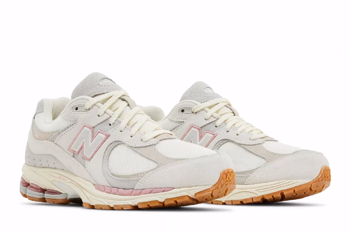 Bandier x New Balance 2002R Sea Salt Reflection, view 9
