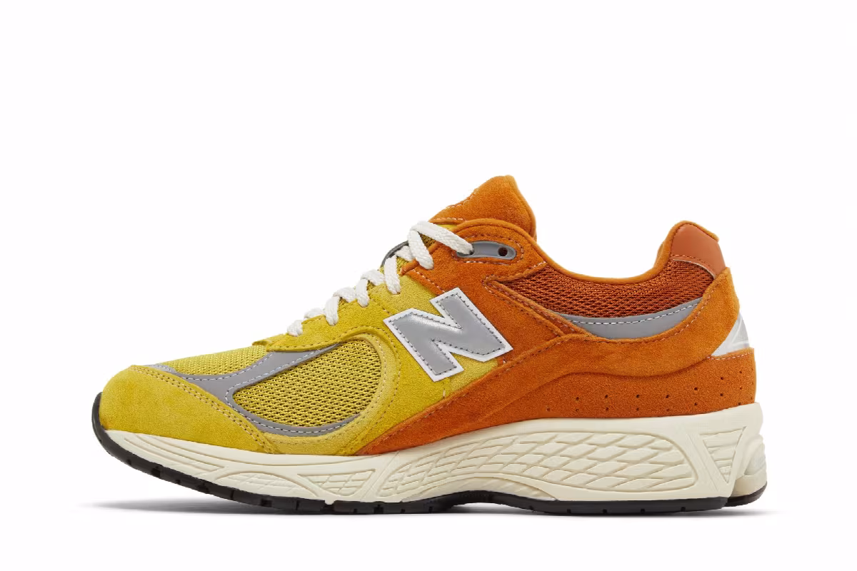 New Balance Men's 2002R Ginger Lemon, view 4