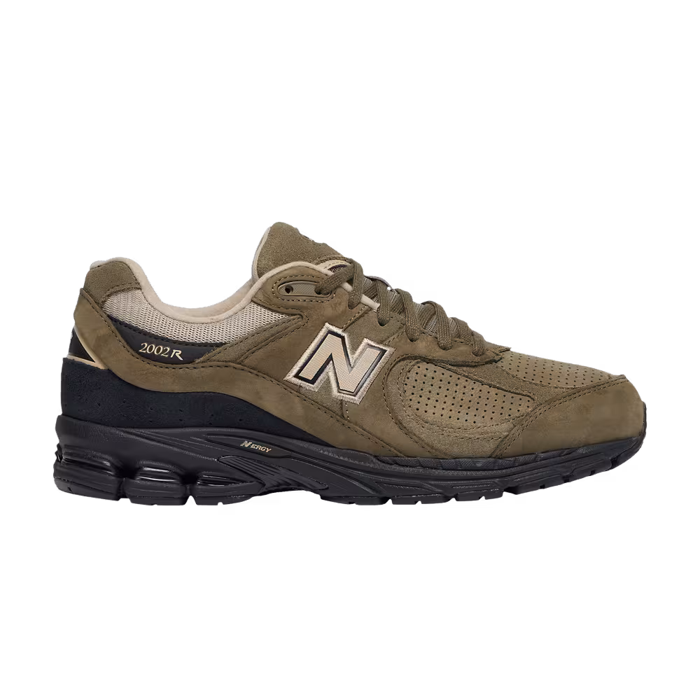 New Balance 2002R Olive Green Black