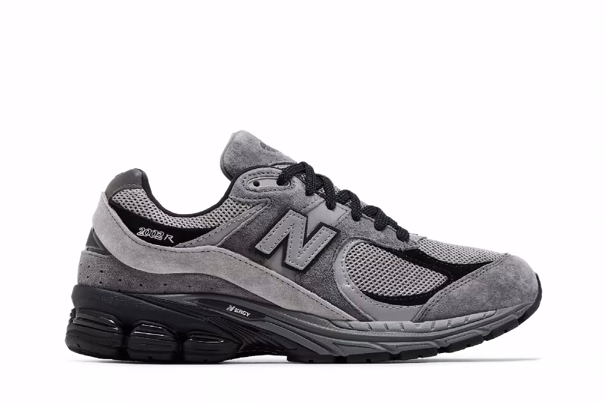 New Balance 2002R Castlerock Shadow Black, view 2