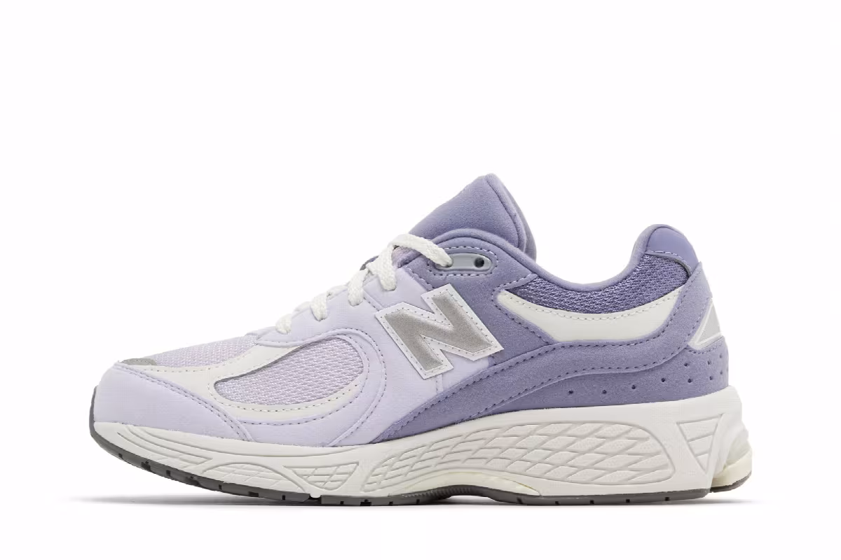 New Balance 2002R Big Kid Astral Purple, view 4