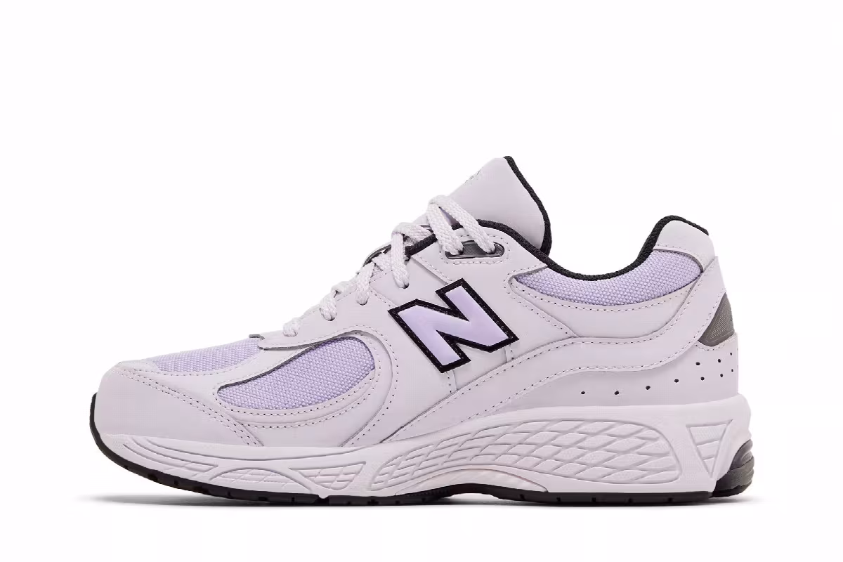 New Balance 2002R Big Kid Taro Lilac Glo, view 4