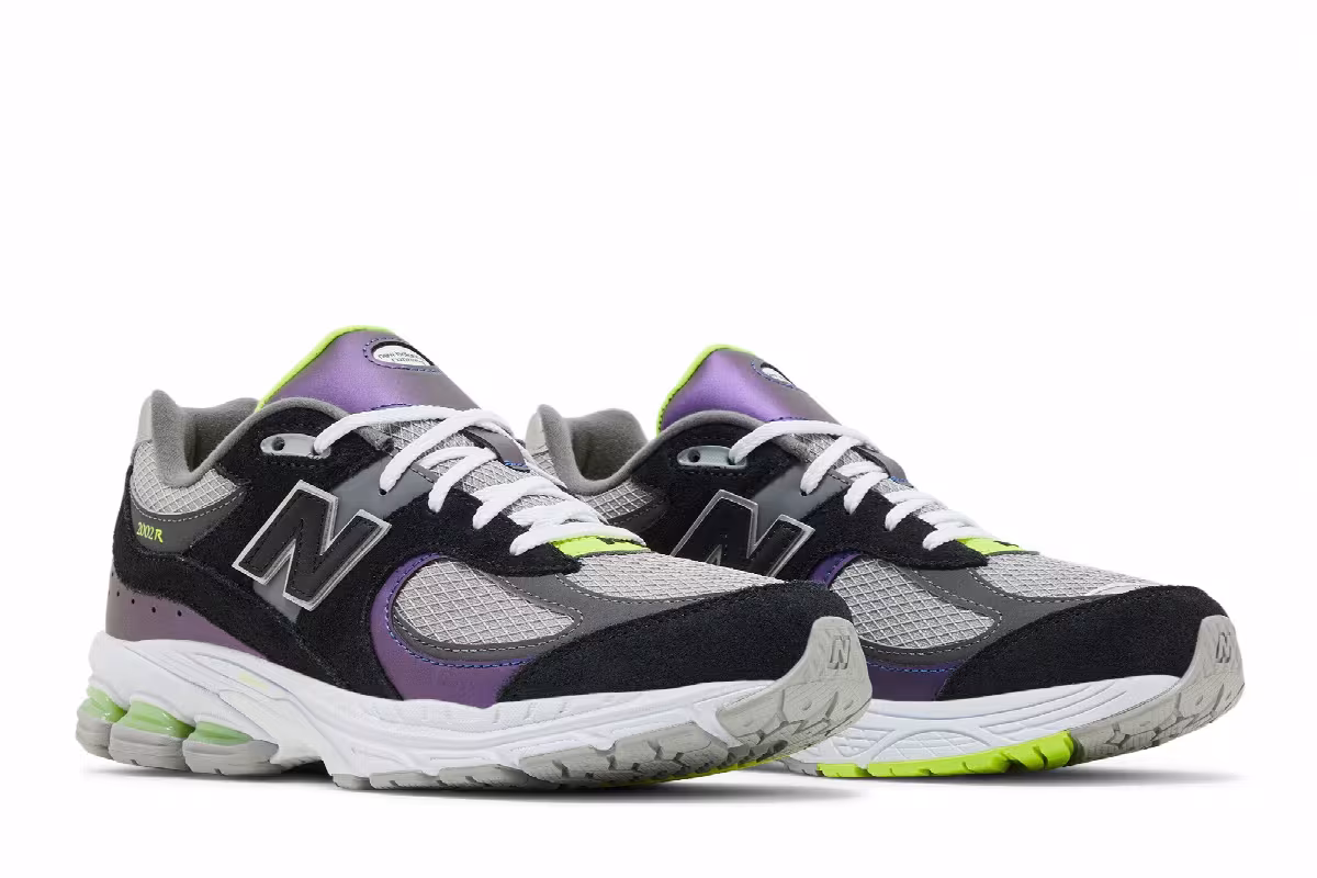 New Balance 2002R Big Kid Purple Noir, view 9