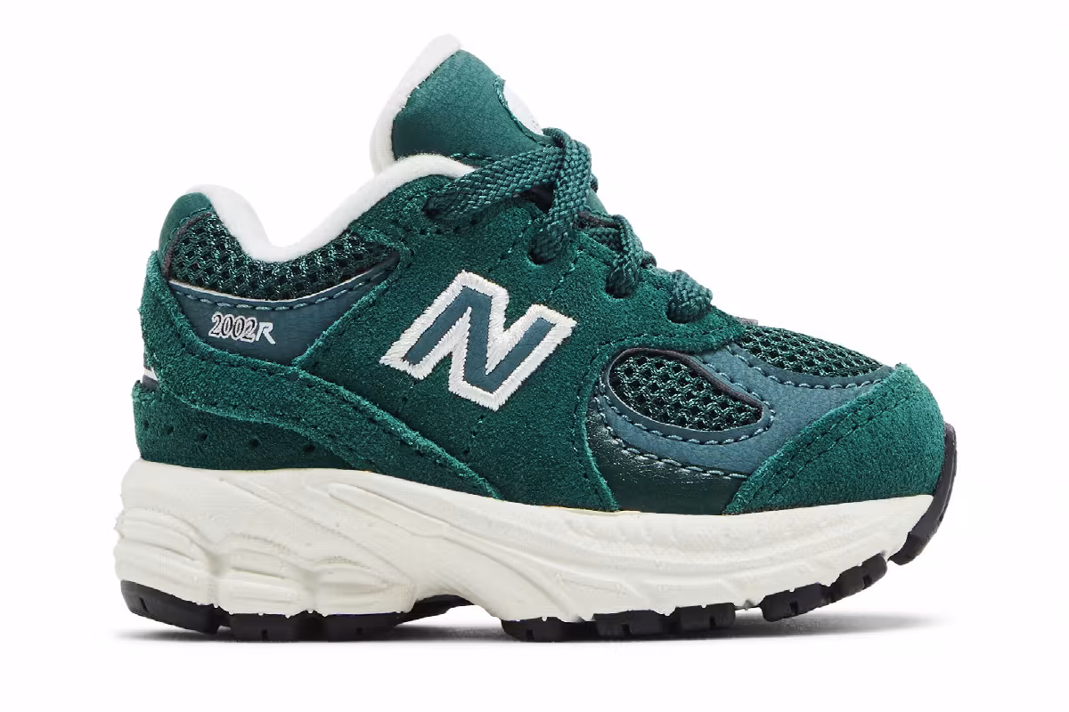 New Balance 2002R Toddler Marsh Green, view 2
