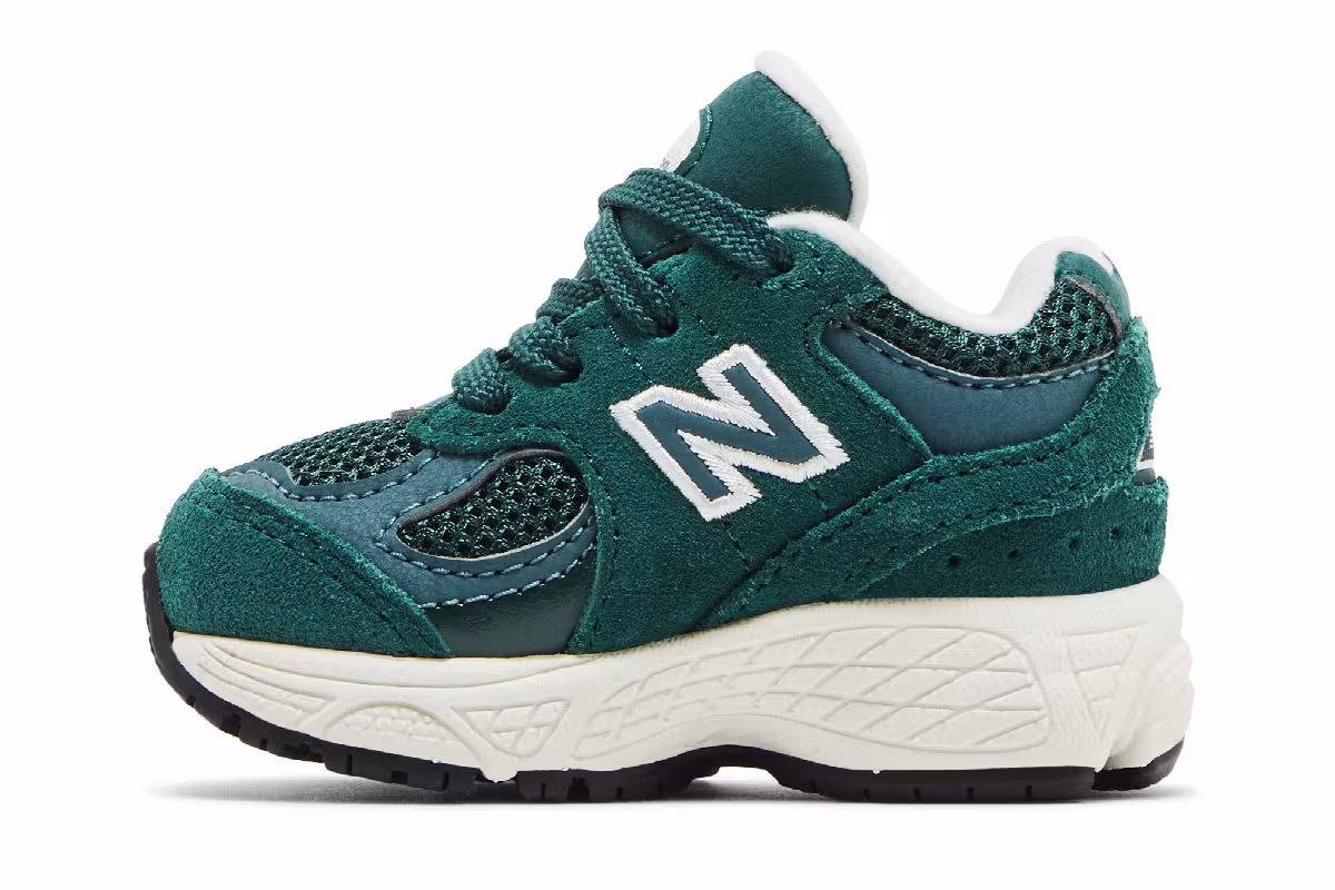 New Balance 2002R Toddler Marsh Green, view 4