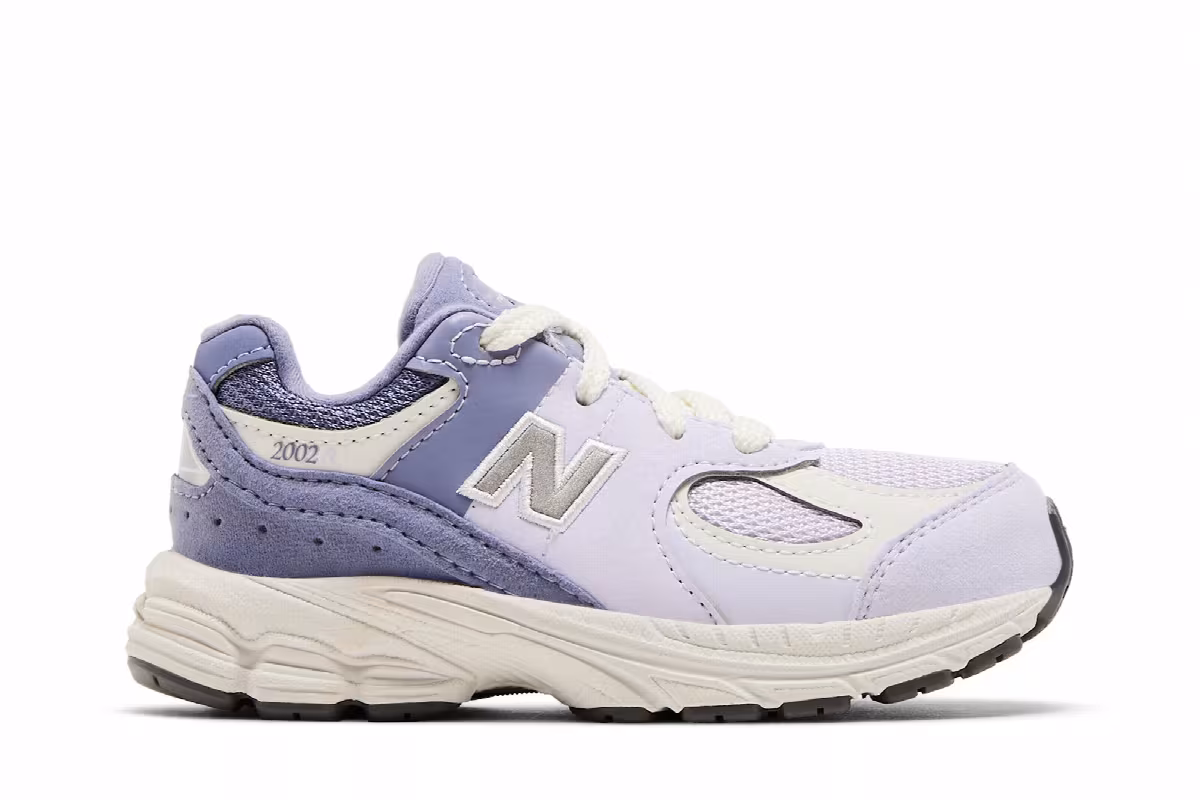 New Balance 2002R Toddler Astral Purple, view 2