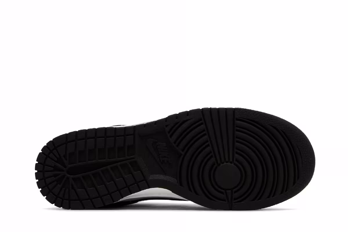 Nike Women's Dunk Low Black White, view 5