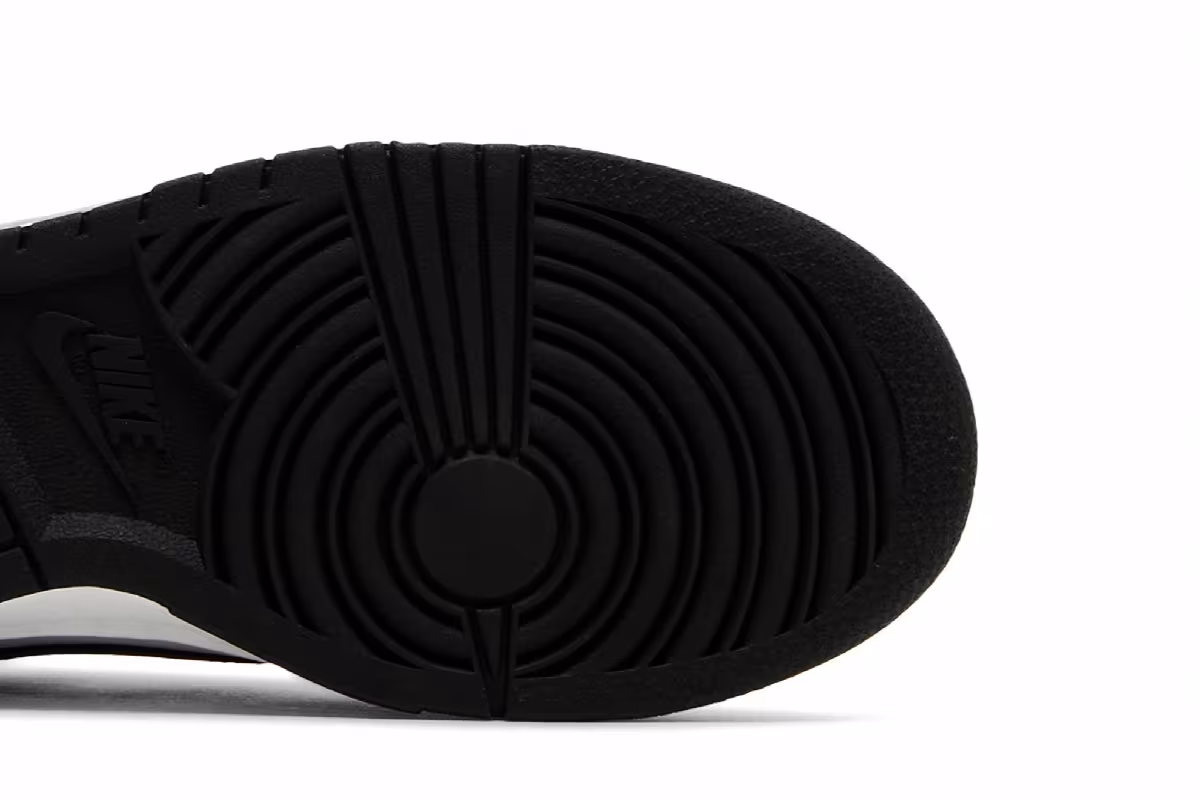 Nike Women's Dunk Low Black White, view 6