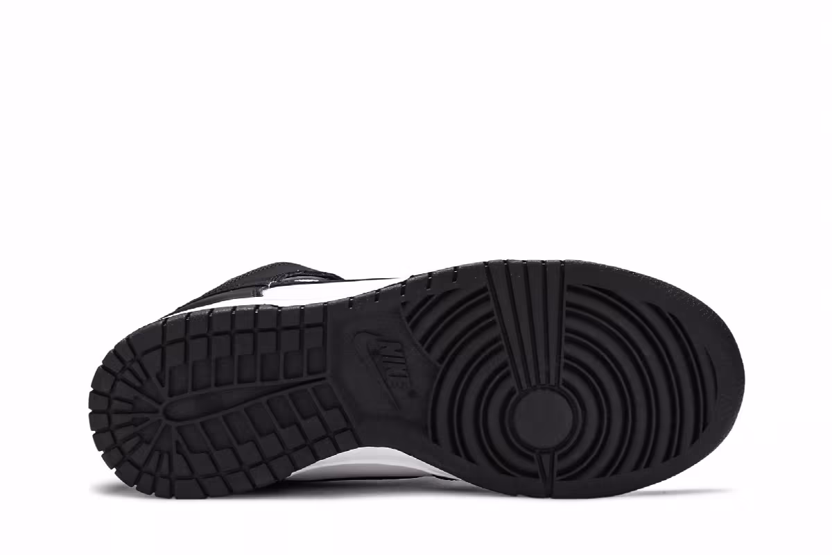 Nike Women's Dunk High Black White, view 5
