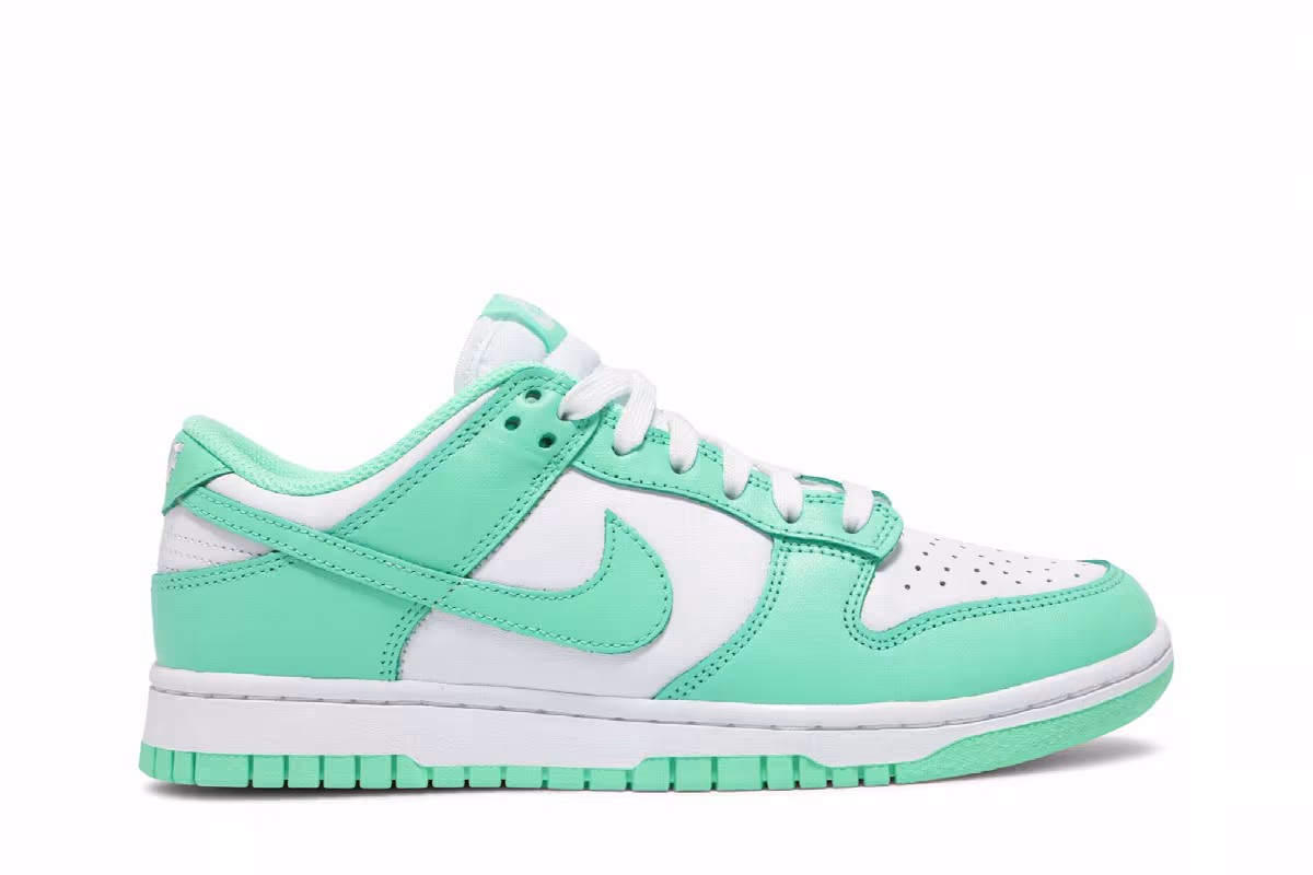Nike Women's Dunk Low Green Glow, view 2