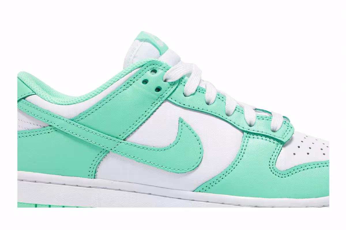Nike Women's Dunk Low Green Glow, view 3