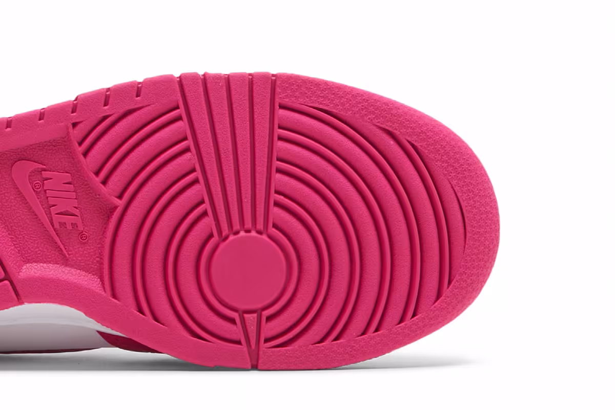 Nike Women's Dunk High Pink Prime, view 6