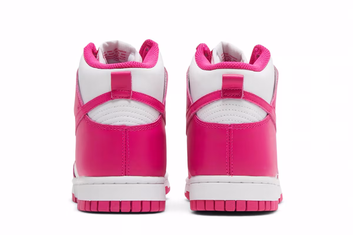 Nike Women's Dunk High Pink Prime, view 7