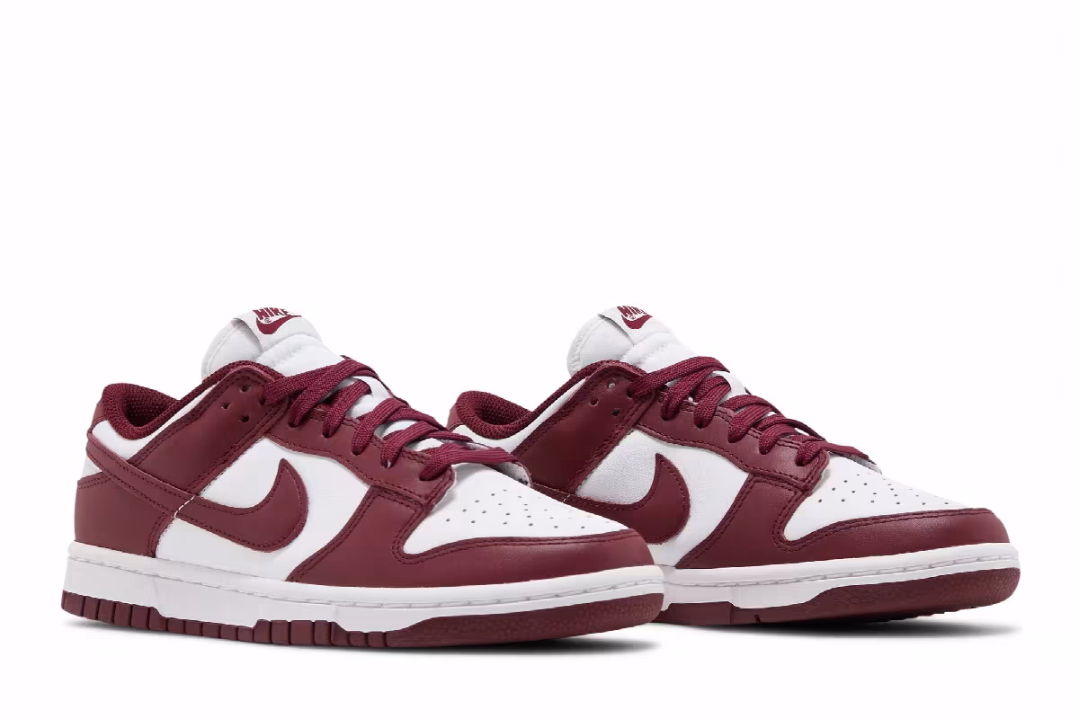 Nike Women's Dunk Low Dark Beetroot, view 9