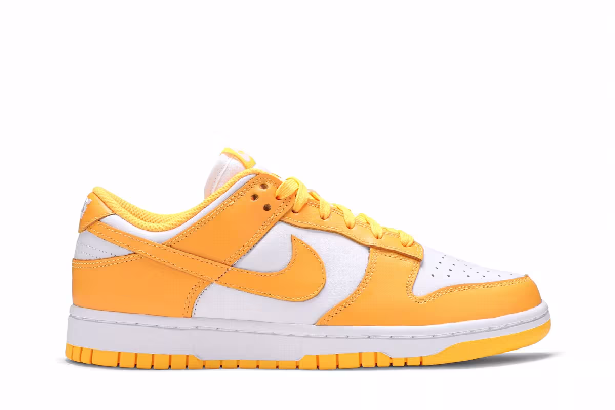 Nike Women's Dunk Low Laser Orange, view 2