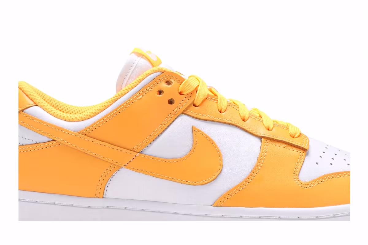 Nike Women's Dunk Low Laser Orange, view 3